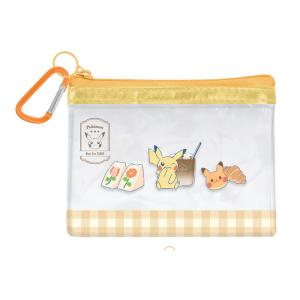 リラックマ マルチクリアケース BASIC RILAKKUMA ピンク カラビナ付