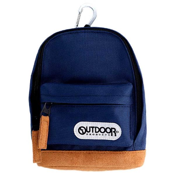 OUTDOOR バックパック ボトムスウェード ペンケース NAVY OD27 740546 アウト...