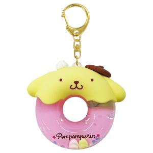 ポムポムプリン カラフルドーナツドームキーホルダー ベリー 971722 SANRIO サンリオ｜cast-shop