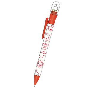 ミッフィー くるりんシャープペン0.5mm 赤 051503 Dick Bruna miffy｜cast-shop