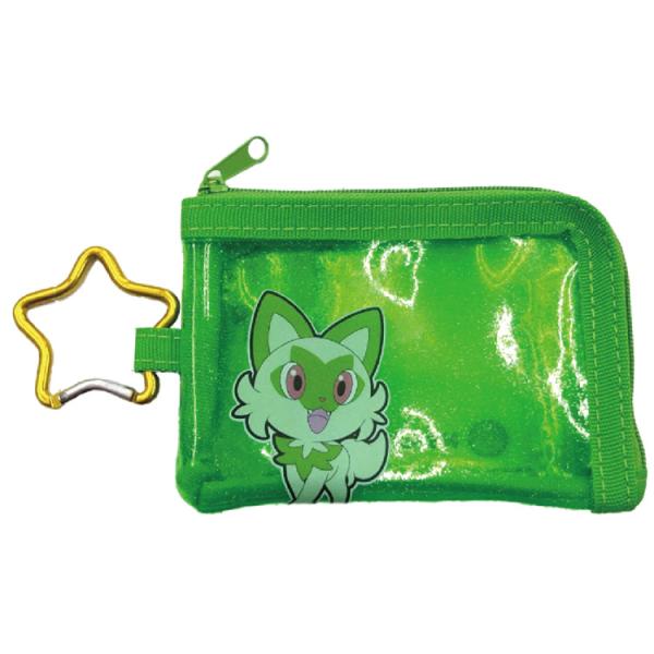 ポケットモンスター クリアコインケース GRN ニャオハ クリアPVCシリーズ 136854 ポケモ...