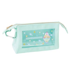 ケロケロケロッピ ペンサイズポーチ 窓あき 074917 SANRIO サンリオ カラビナ付の商品画像