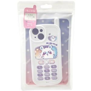 ちいかわ iPhone15/14対応 レトロガラケー風ケース モモンガ 551326 LINEスタンプ なんか小さくてかわいいやつ iphoneケース ソフトタイプ｜cast-shop