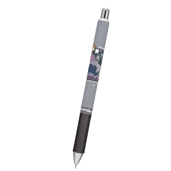 ヴィランズ エナージェルボールペン 0.5mm 筆記具 筆記用具 インク色黒 ペン 043618