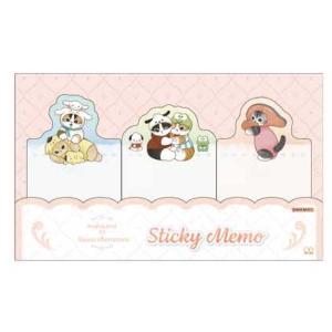 サンスター文具 mofusand パタパタ付箋 にゃんぱんつ！柄