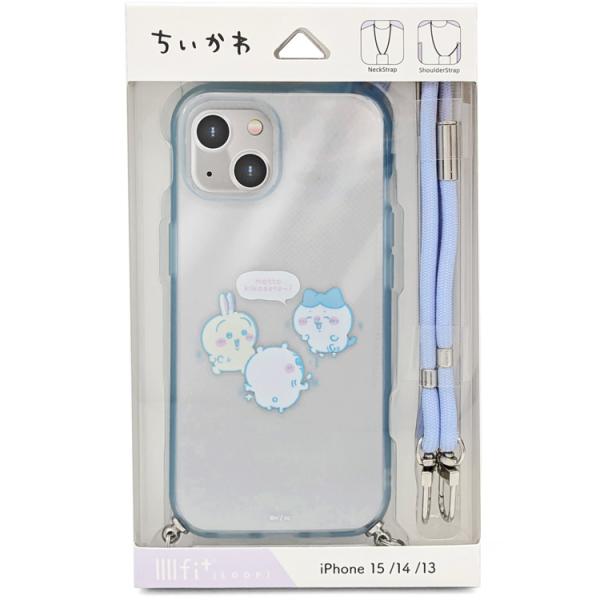 ちいかわ IIIIfit Loop iPhone15/14/13対応ケース 集合 558271 ハチ...