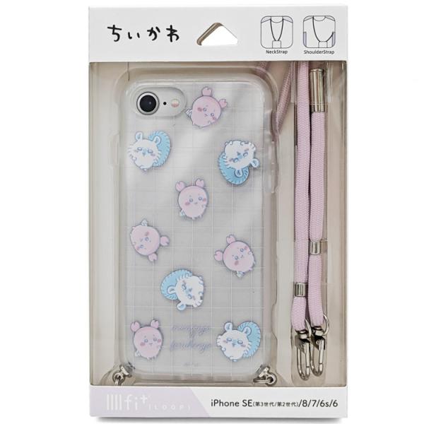 ちいかわ IIIIfit Loop iPhoneSE/8/7/6s/6対応ケース 総柄 558301...