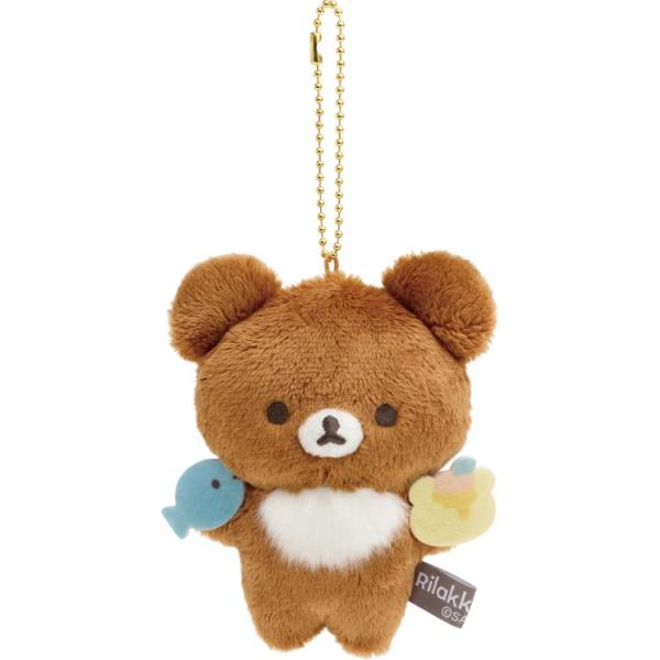 リラックマ ぶらさげぬいぐるみ チャイロイコグマ BASIC RILAKKUMA Favorite ...