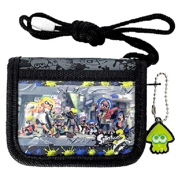 スプラトゥーン3 RFウォレット ブラック 144996 イカ
