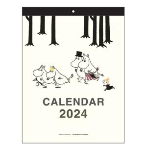 ムーミン [2024年カレンダー]ウォールカレンダー 壁掛けシンプルS 714233 セール・ラッピング不可｜cast-shop