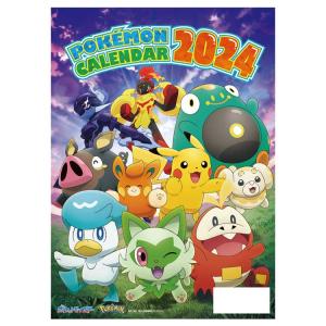 ポケットモンスター 2024年カレンダー CL-010 壁掛け A2 pokemon ポケモン セール・ラッピング不可｜cast-shop