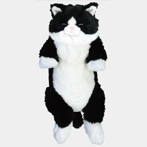 サンレモン ひざねこ ブラック ホワイト オッドアイ ハチワレ 猫 ぬいぐるみ 楽天市場】サンレモン ひざねこ M ミケ/オッドアイWH/GY/BR/BK