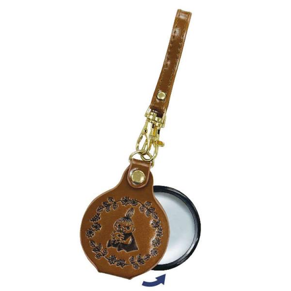 ムーミン スライド式ルーペ リトルミイとお花 虫眼鏡 むしめがね 拡大鏡 コンパクトルーペ 2284...