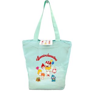 マイメロディ マイメロディ ポケット付きエコバッグ ミント柄 CPEB1-MM