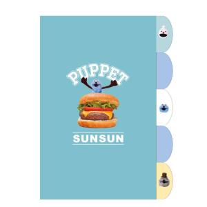 サンスター文具 パペットスンスン クリアミニファイル A6 PUPPET