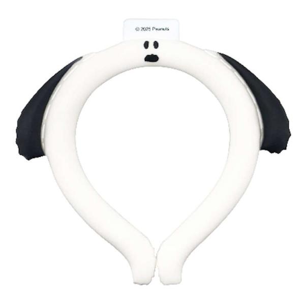 スヌーピー 立体アイスループ M ストレートフェイス ネックループ クール 冷感 ひんやり サマーア...