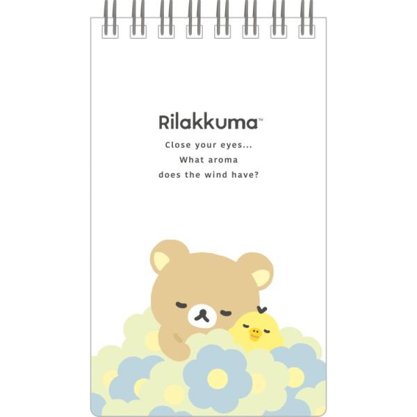 リラックマ ロングSPメモ リラックマ&amp;キイロイトリ BASIC RILAKKUMA Flower ...