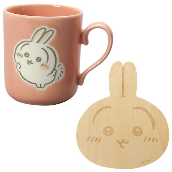 ちいかわ コースター付マグ うさぎ 153390 カラーズ CHIIKAWA なんか小さくてかわいい...