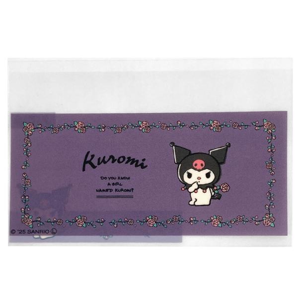 クロミ マイナカード クリアケース 顔見え 079332 KUROMI サンリオ