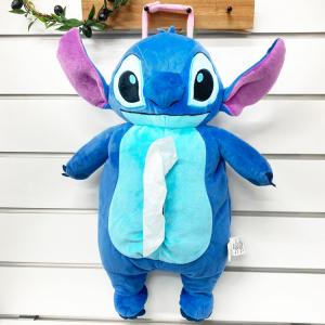 スティッチ キャラクター 吊り下げ ボックスティッシュケース 壁掛け