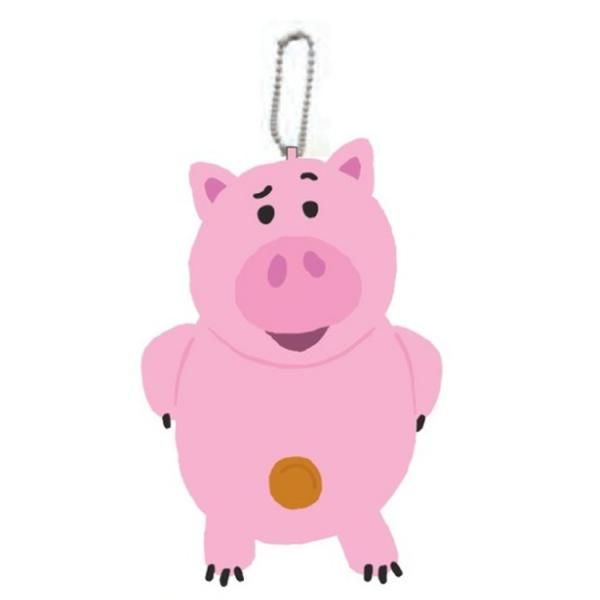 トイストーリー ぬいぐるみキーホルダー ハム  PIXAR