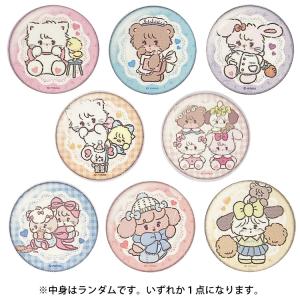 中身はランダム】 サンリオキャラクターズ トレーディングレザー風缶