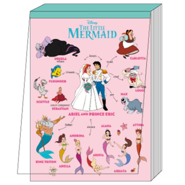 リトルマーメイド メモA6 DC相関図 214269 The Little Mermaid ディズニ...