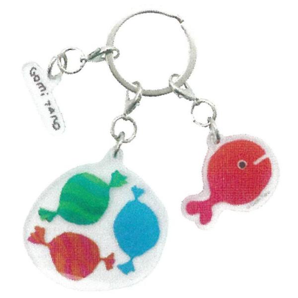 Gomi Taro アクリルキーホルダー キャンディ 五味太郎 710891 絵本 きんぎょがにげた