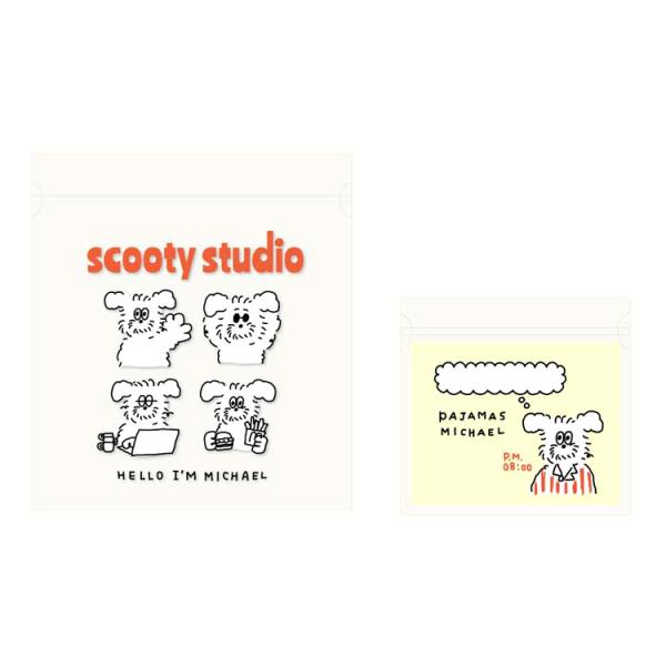 scooty studio ジッパーバッグセット Michael Vol.2 スクーティースタジオ ...