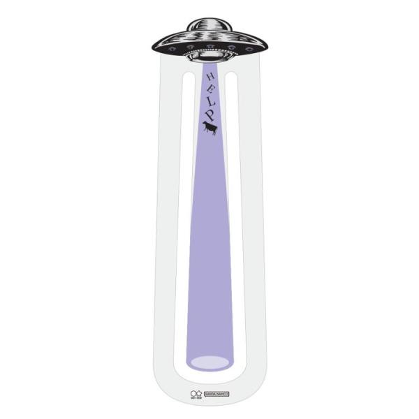 未確認飛行 栞 パープル しおり 600833 UFO 未確認飛行物体