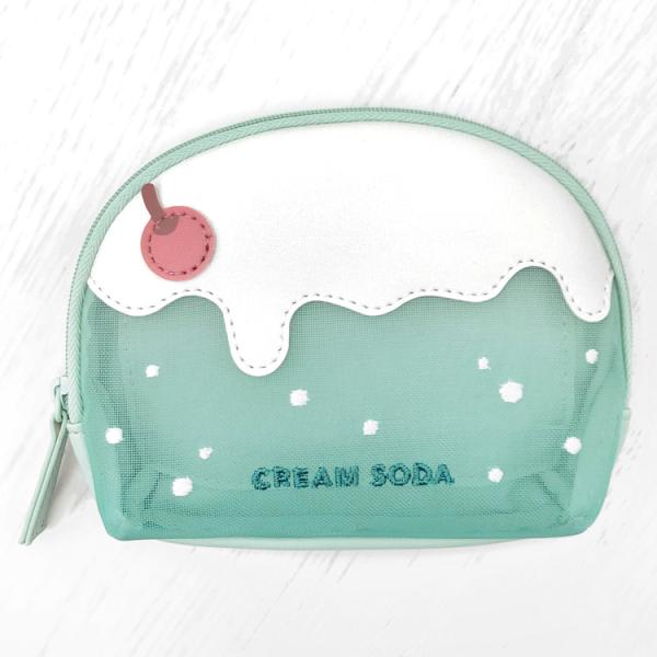 クリームソーダ ティッシュポーチ グラデーション クーリア 090020