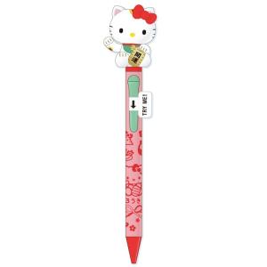 ハローキティ マスコット付き 4色ボールペン ブレザー ギャルキティ