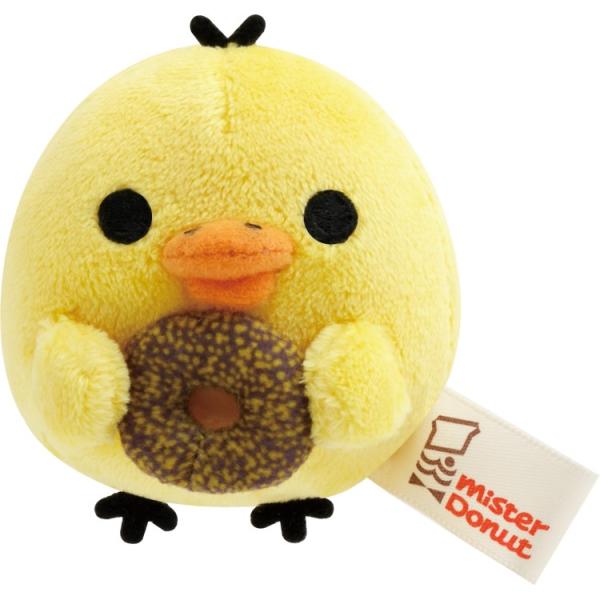 リラックマ×ミスタードーナツ てのりぬいぐるみ キイロイトリ ゴールデンチョコレート お1人様1点限...