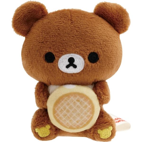 リラックマ×ミスタードーナツ てのりぬいぐるみ チャイロイコグマ エンゼルクリーム お座り お1人様...