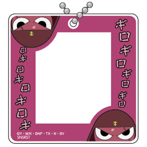 ケロロ軍曹 フレームキーホルダー ギロロ 864051 推し活グッズ レッド 赤