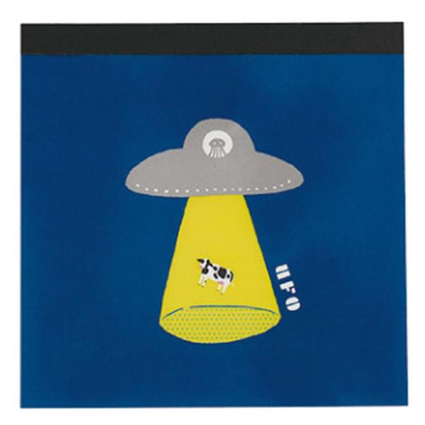 UFO メモパッド 988744 ミカクニン!? 未確認飛行物体 ユーフォー