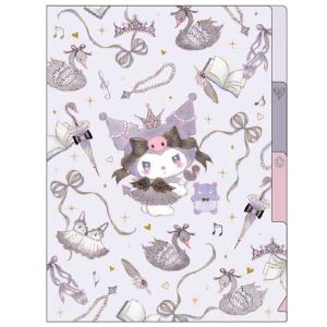 クロミ×たけいみき 3ポケットクリアファイルA5 ブラックスワン 840685