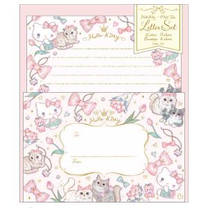 レア‼️ハローキティ レターセット ピンク ケース入り 卓上収納 キャラチェスト ハローキティ ピンク ケイカンパニー