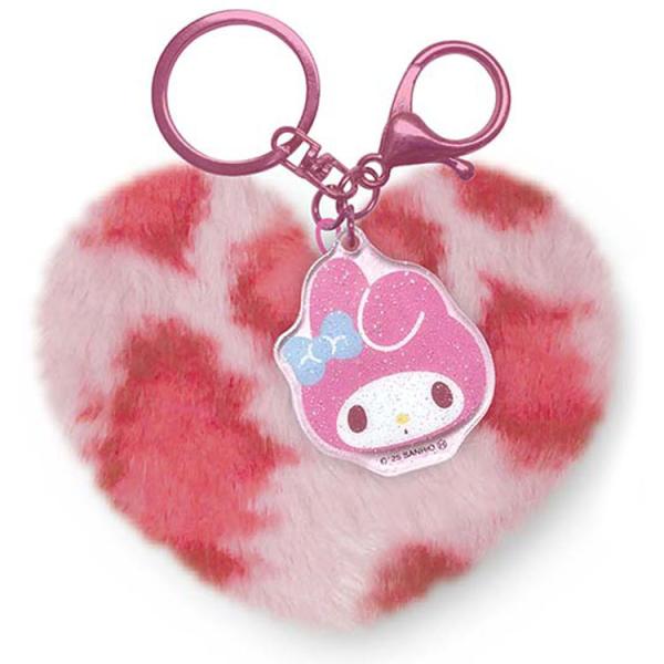 マイメロディ ハート型ファーキーホルダー 612368 SANRIO サンリオキャラクターズ