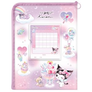 CRUX（クラックス） クロミ 連絡袋 A4 ハート柄 133857 新入学文具 [M