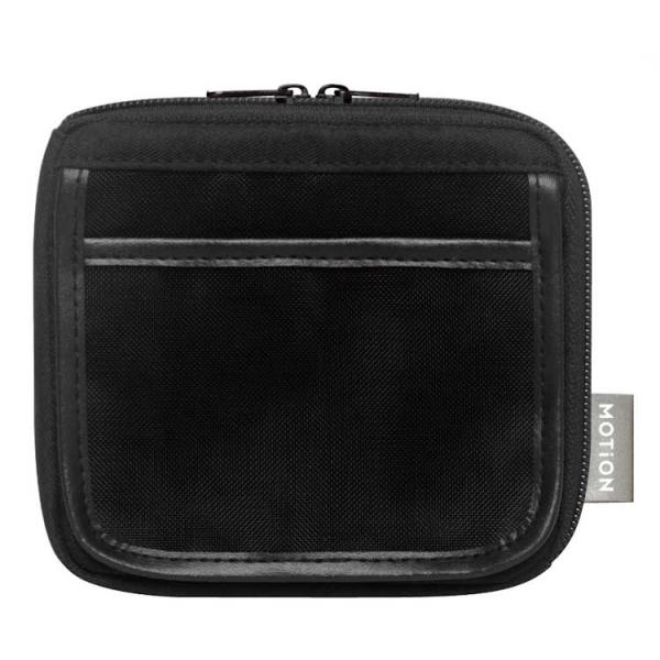 MOTiON メッシュフラップどこでもポッケ ブラック 移動ポケット どこでもポケット ポシェット ...