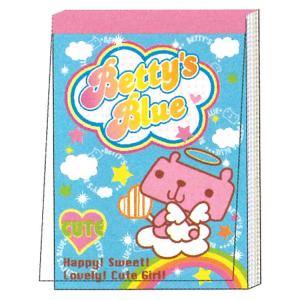 ガラケー風窓あきメモ メモ帳 平成ファンシー Happy March カミオ