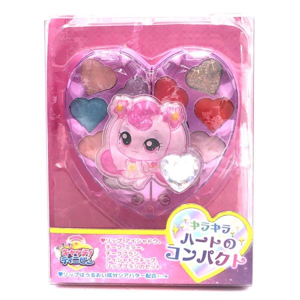 シークレットキャッチ!ティニピン キラキラハートのコンパクト お化粧 キッズコスメ チーク アイシャ...