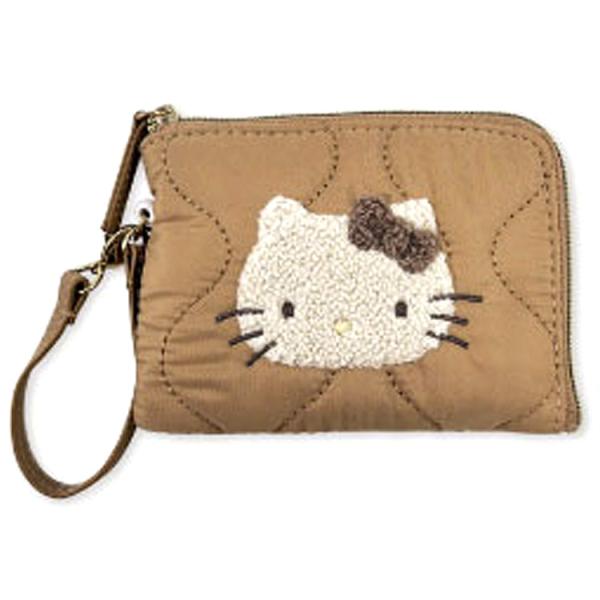 ハローキティ デイリーポーチ 315248 ナチュラルキルティング パスケース SANRIO サンリ...