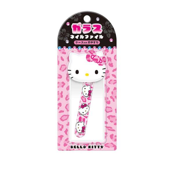 ハローキティ ガラスネイルファイル 爪磨き つめみがき 爪やすり 361947