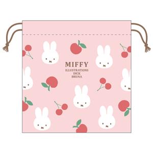 Miffy（ミッフィー） キルト シューズケース シューズバッグ 総柄