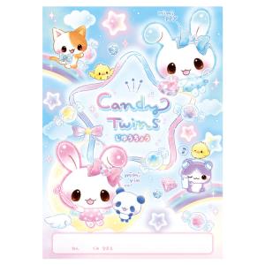 メモ帳 平成ファンシー クリアケース入りメモ Happy March カミオ