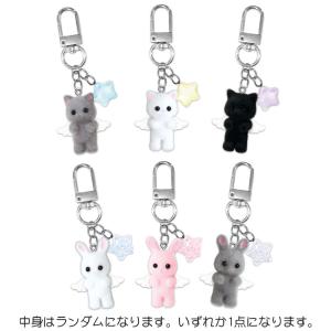 中身はランダム】メゾピアノ×ハローキティ エアふわキーホルダー