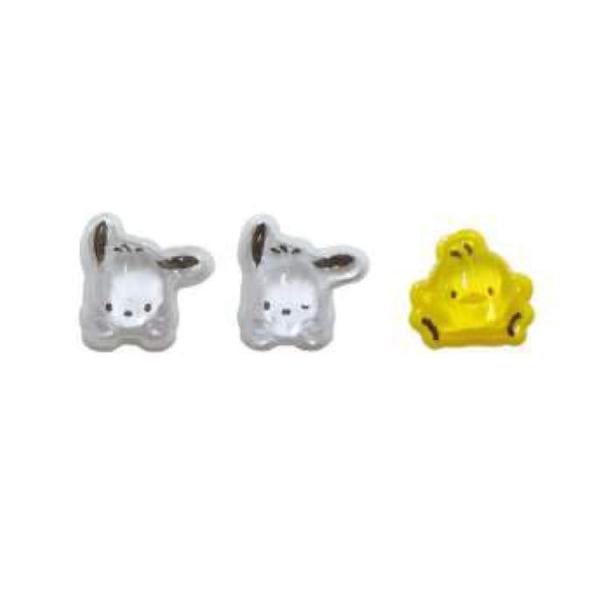 ポチャッコ マルチデコパーツ 3P ぷっくりパーツ デコ デコレーション ネイルアイテム 飾り デコ...