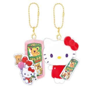 ハローキティ 立体キーホルダー 桜 さくらデザインシリーズ